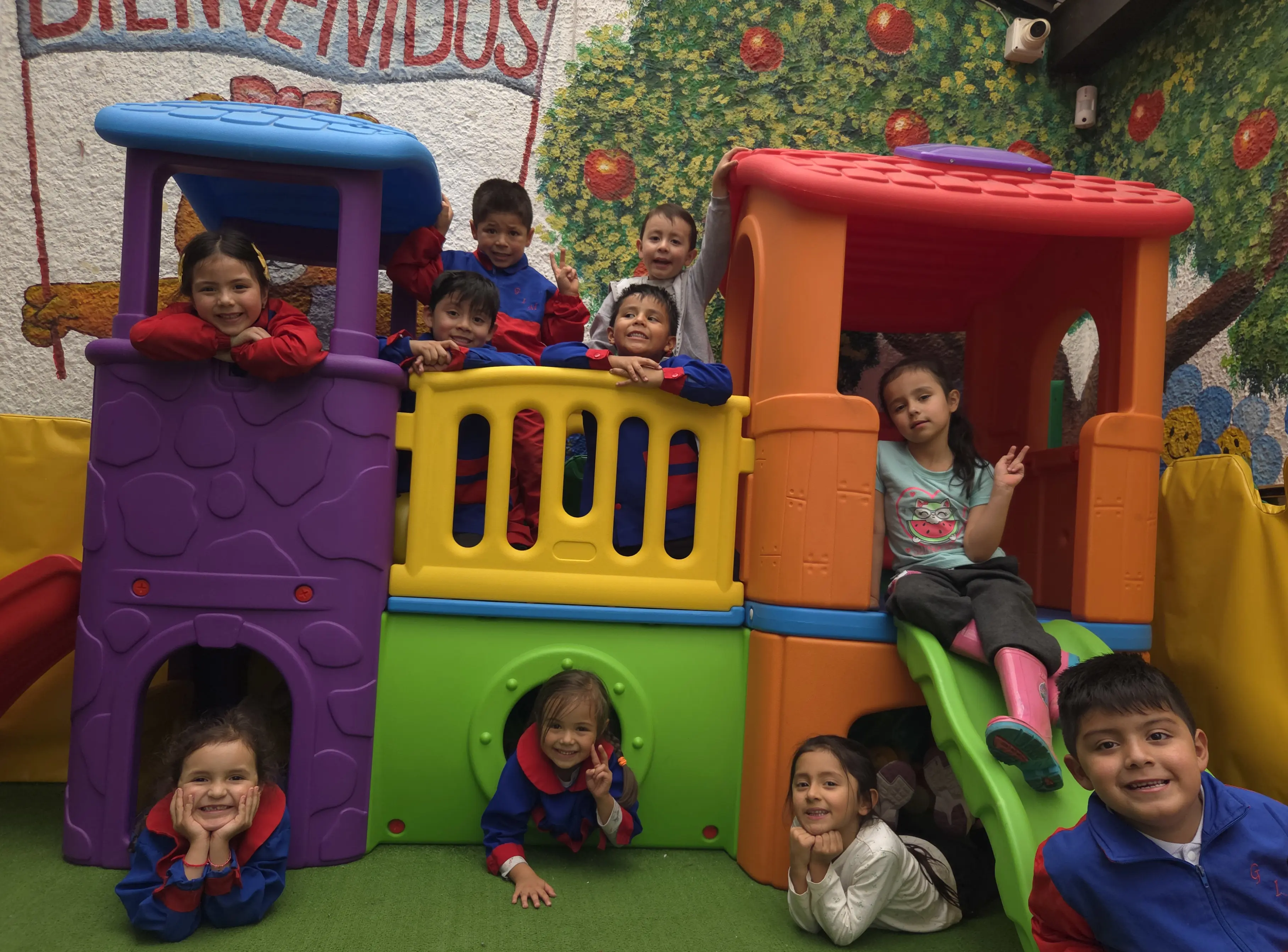Niños del grupo Científicos