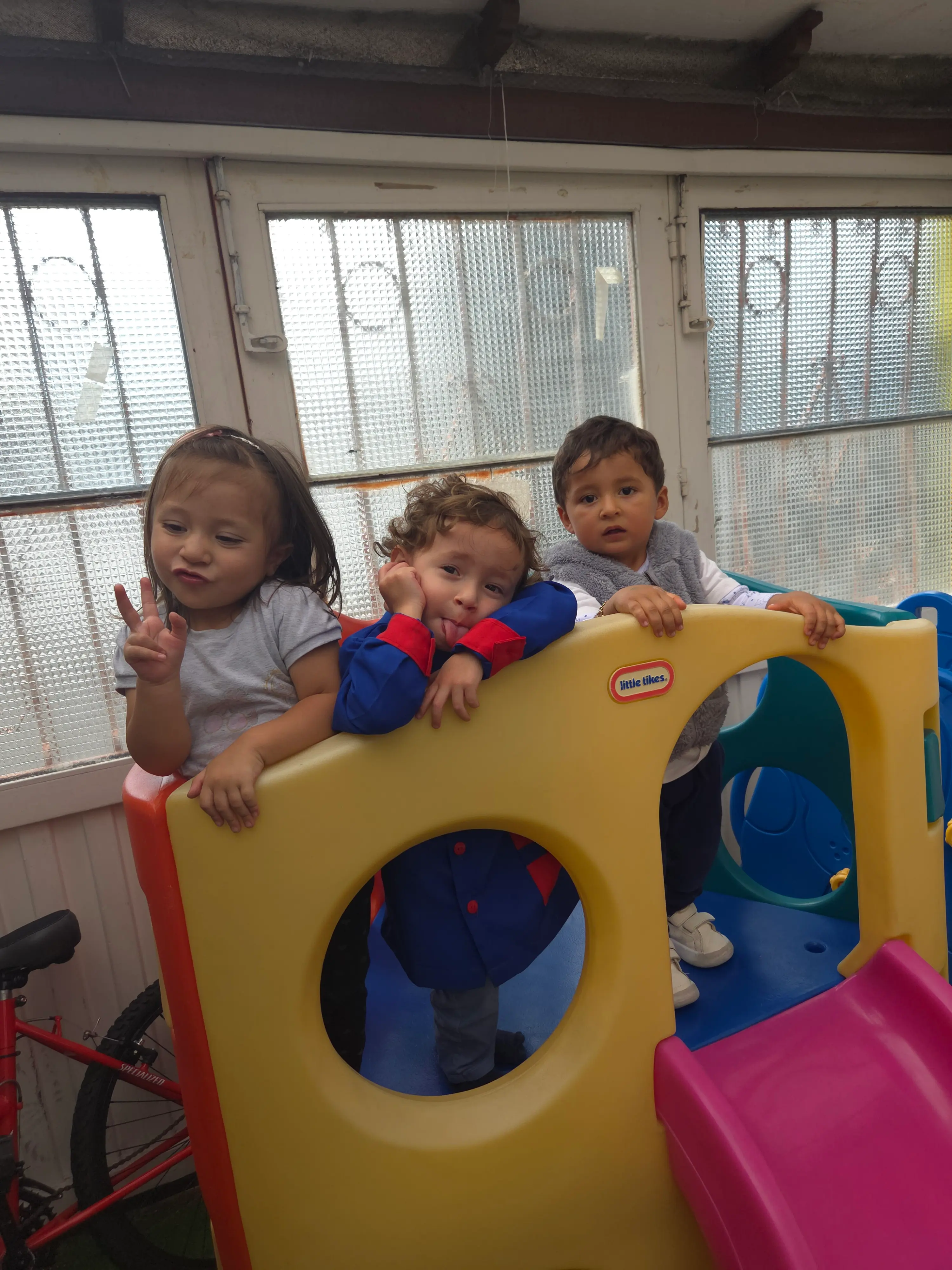 Niños del grupo Exploradores